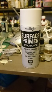 Vallejo stuff - first time I'm using it, it's nice! 