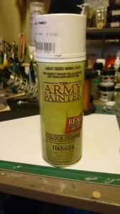 Note to the "Army Painter" people - put a clearer designation on the can, instead of just the cap. 