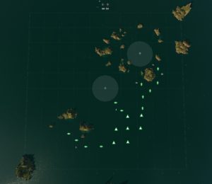 Atlantic, South Side Starting Position (approx)